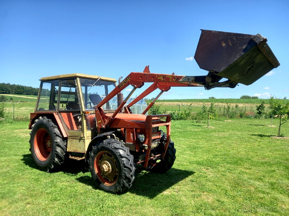 Zetor 6748, čelní nakladač, platné tp, těžká náprava - 4