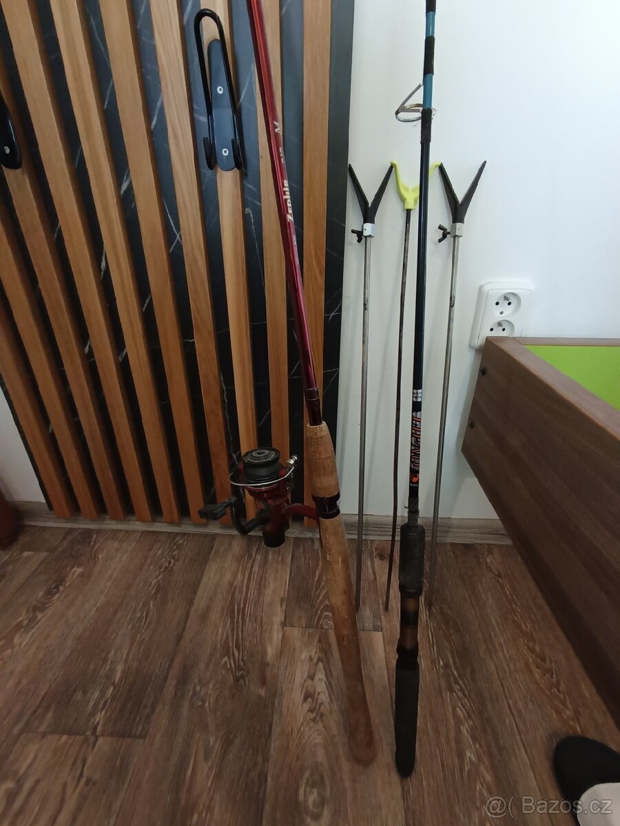 Pruty na ryby, naviják, přívlač - 4