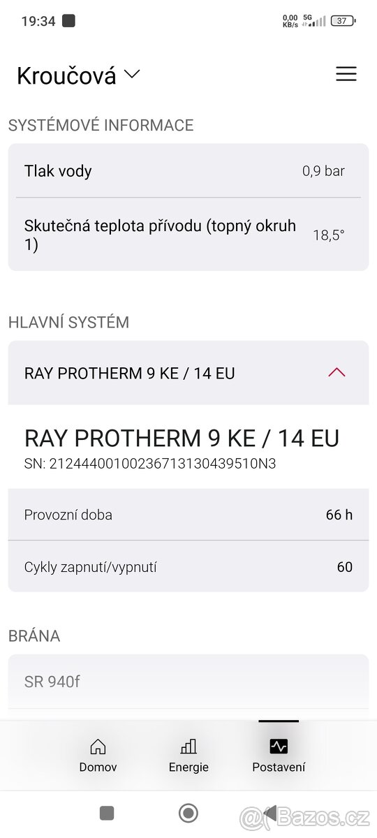 Elektrokotel Protherm Ray 9kw - 4