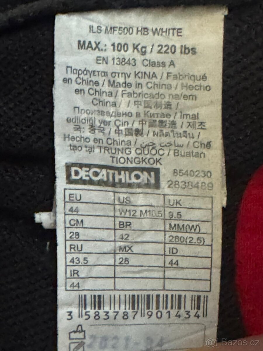 Inline kolečkové brusle Decathlon vel. 44 - 4