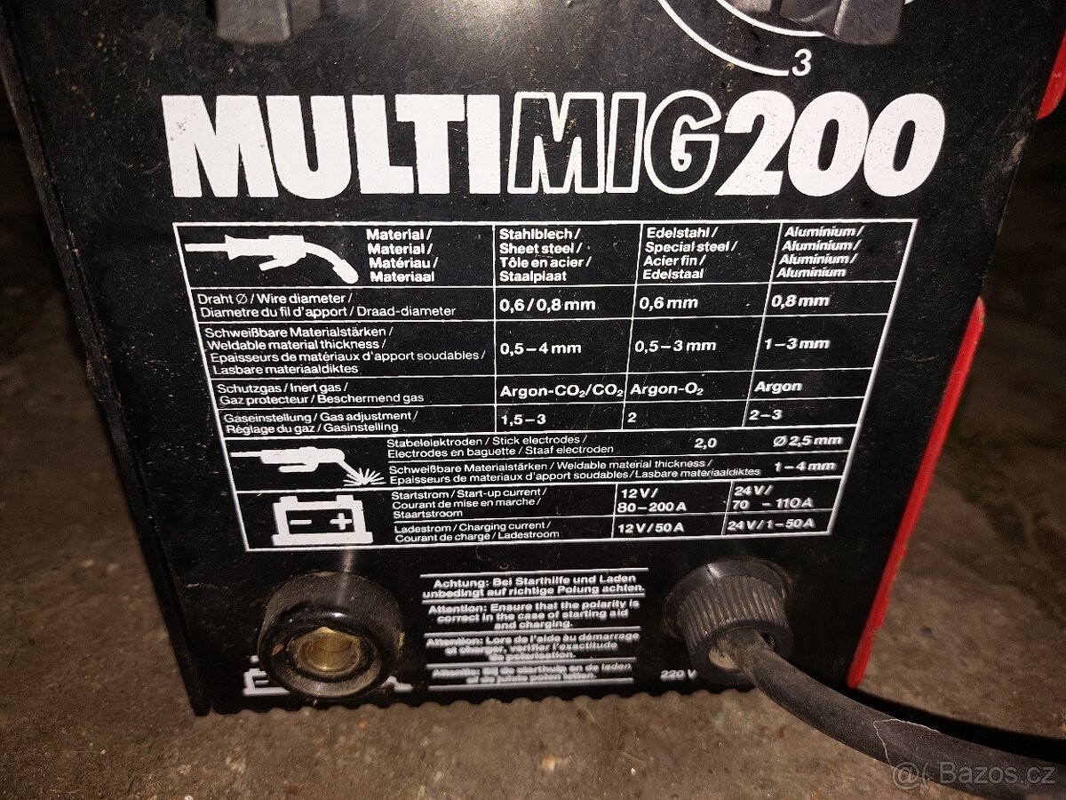 Co2 svářečka Einhell Multimig 200. - 4