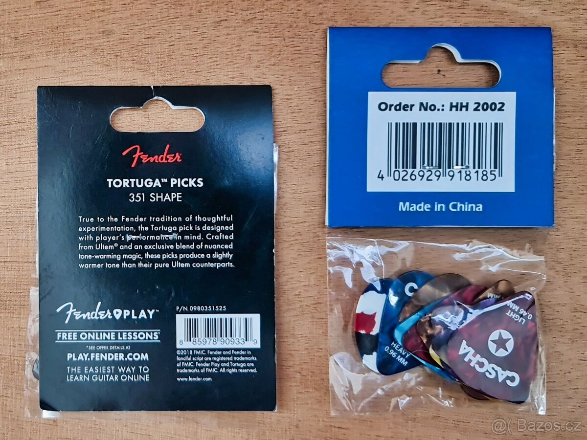 Nová trsátka Fender, Cascha - 4