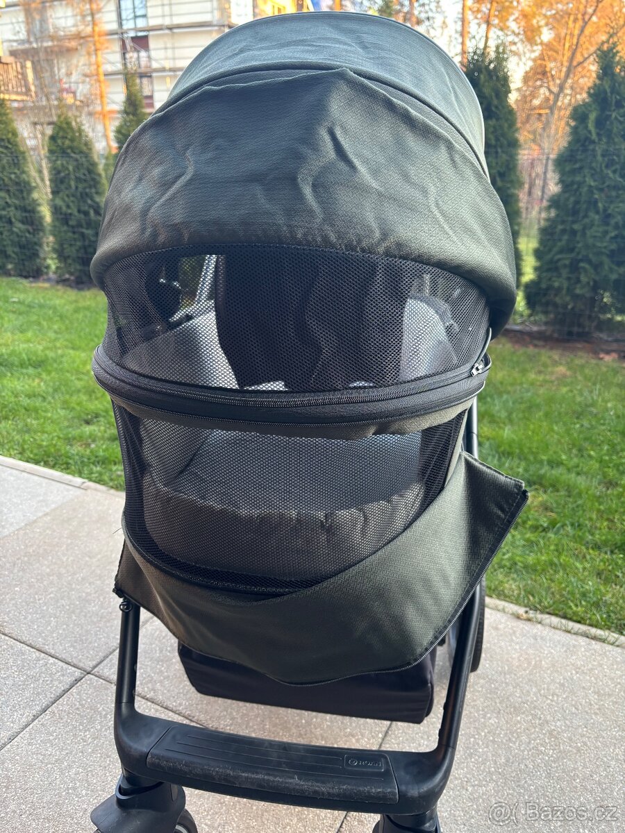 Kočárek Roan Ivi - Forest green - 4