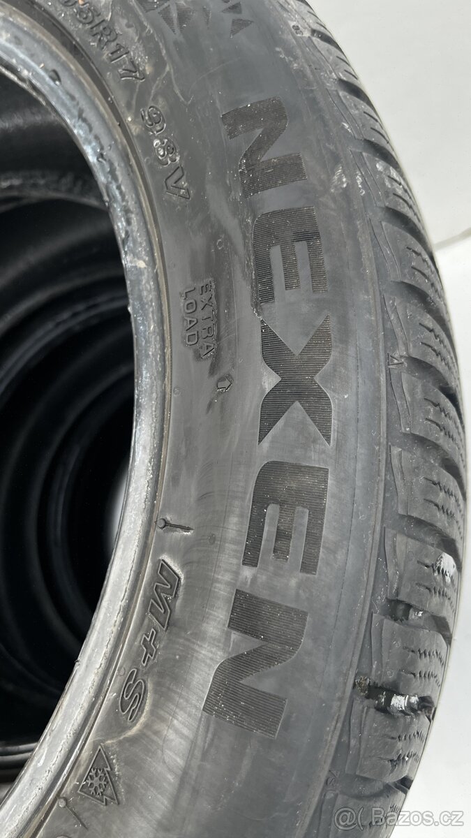 4x - zimní pneu - 215/55 R17 98V - NEXEN - 6mm - 4