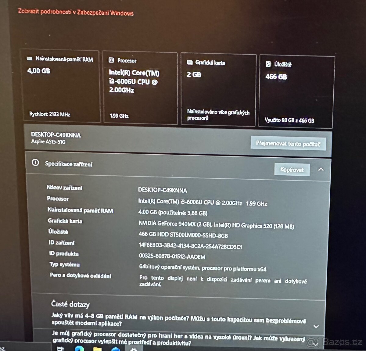 Acer Aspire A515-51G - 4