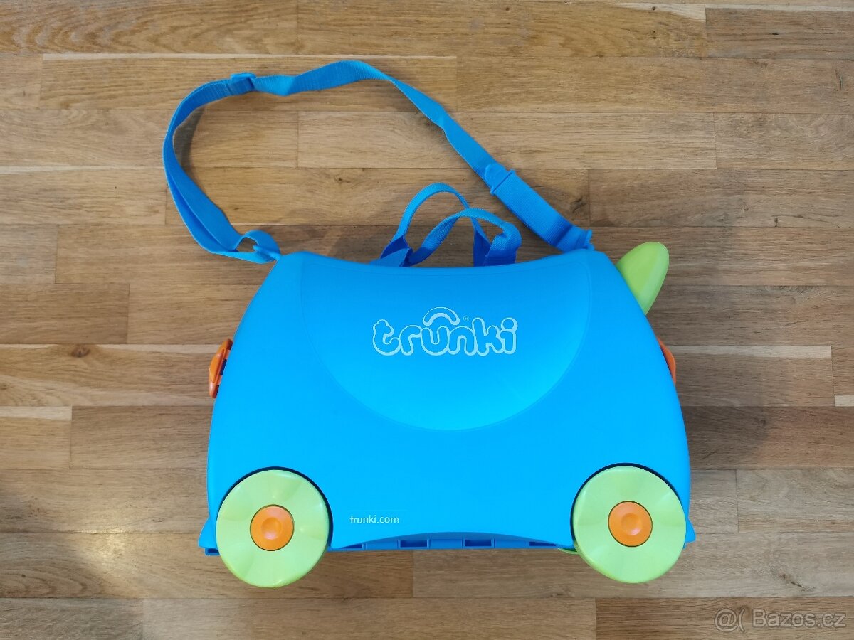 Dětský kufr a odrážedlo TRUNKI - 4