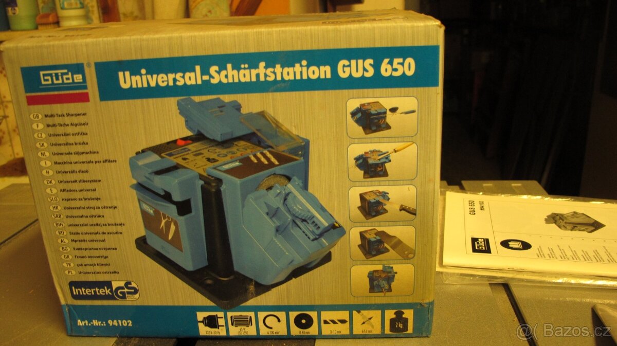 Prodám univerzální ostřičku GUS 650 - 4