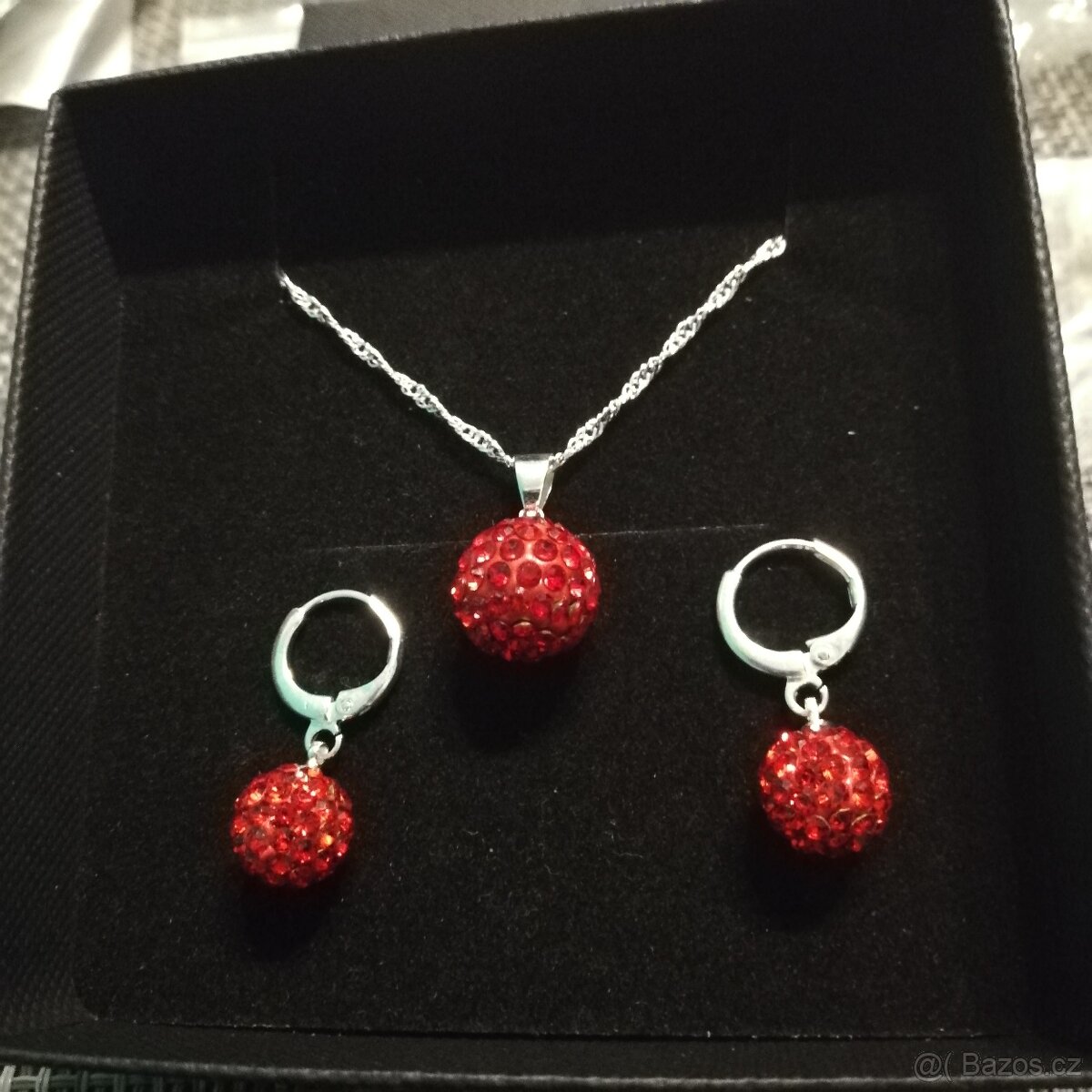 Překrásný sada swarovski styl - 4