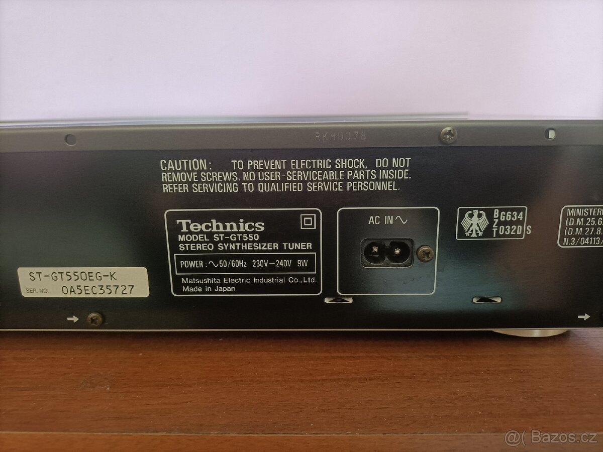 Technics ST-GT 550. - 4