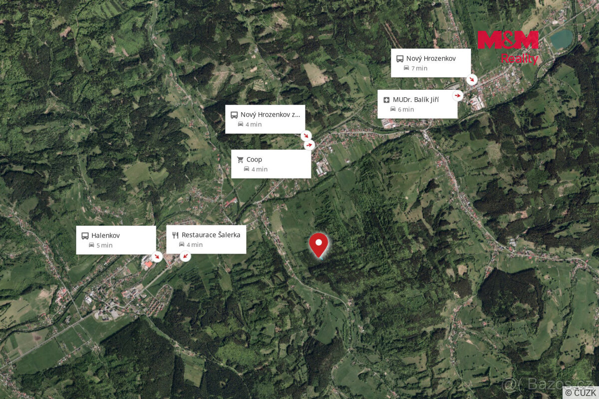 Prodej lesa, 16666 m², Nový Hrozenkov - 4