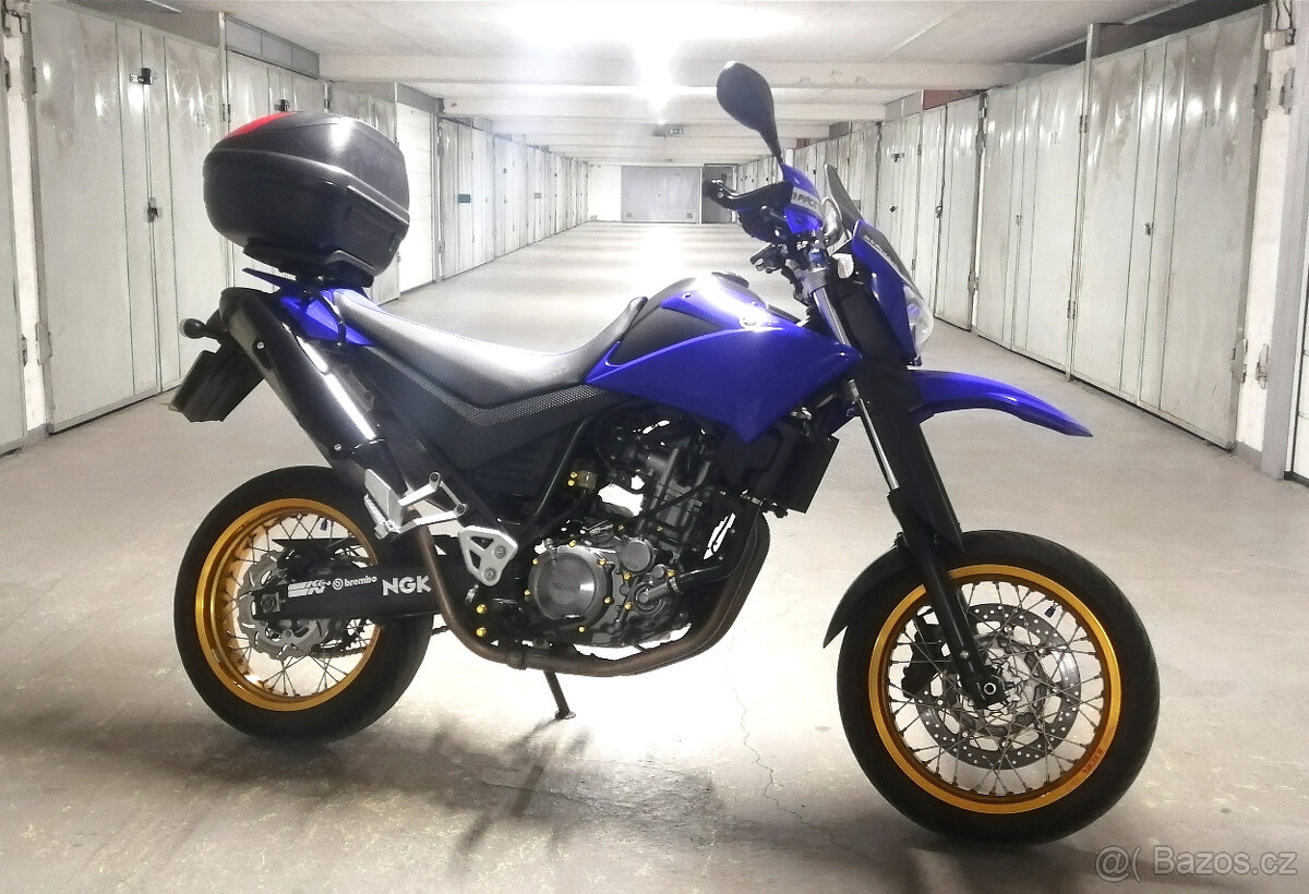 Yamaha XT660X, motard 35kW, pro ř.skupinu A2