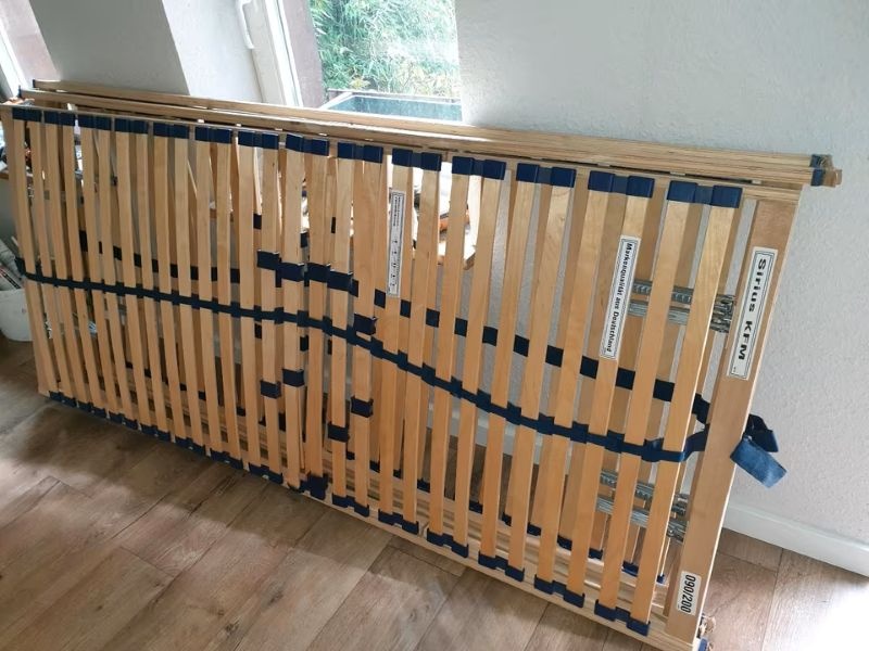 Postel manželská - pravé masivní dřevo 180x200 cm - 4