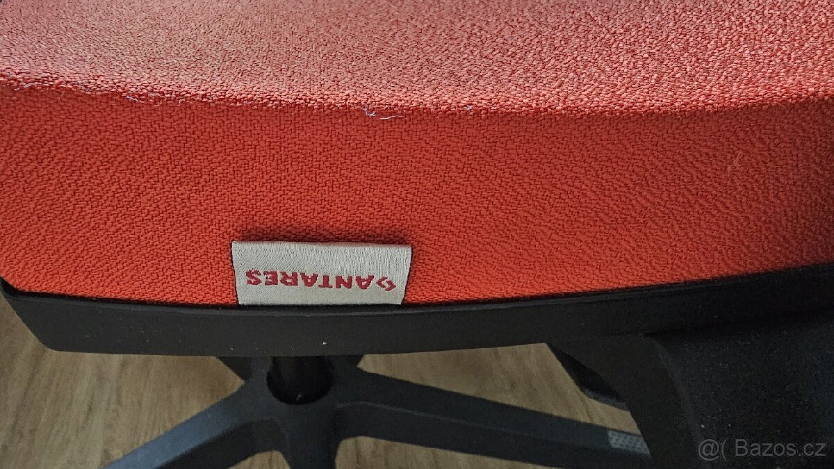 Kancelářské židle Antares - oranžové a zelené - 4