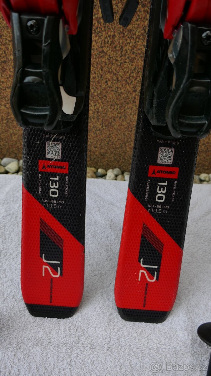 DĚTSKÉ LYŽE ATOMIC REDSTER J2 130CM/HŮLKY - 4