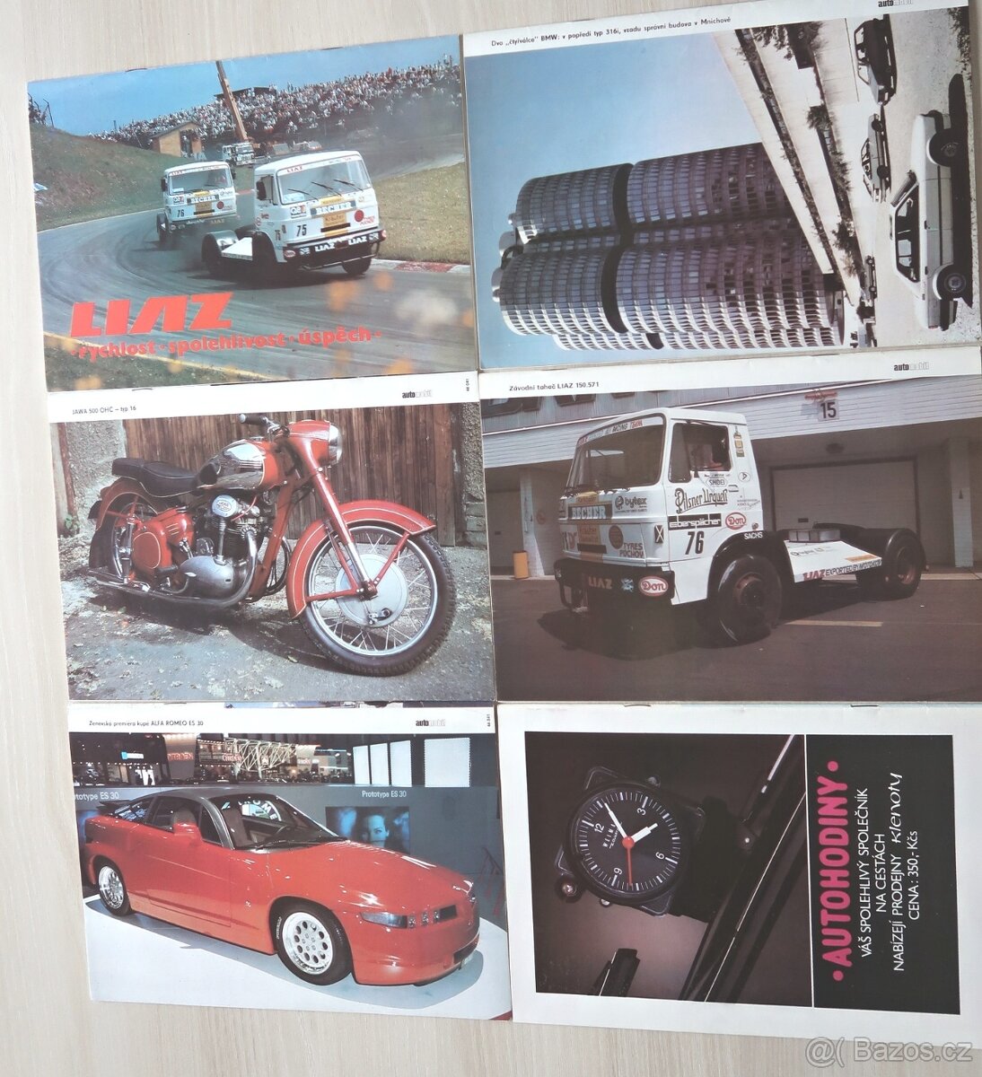 ČASOPIS AUTOMOBIL 1989, 12KS, ŠKODA FAVORIT, JAWA SOUTĚŽNÍ