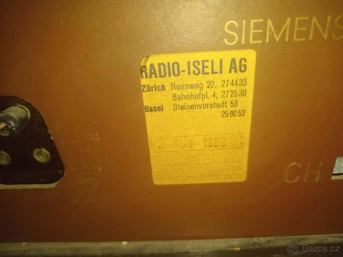 Starožitné rádio Siemens - 4