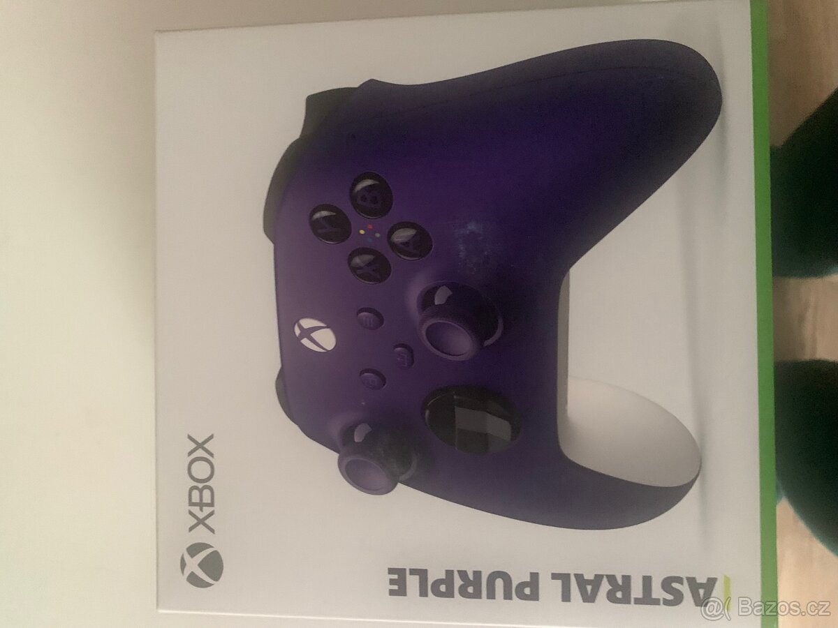 Xbox series S + ovladač fialový + 1tb ssd extension card - 4