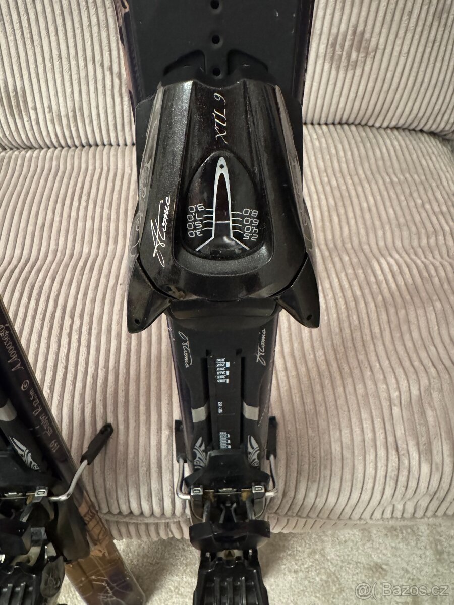 Prodám lyže Atomic dámské 1x jeté - 4