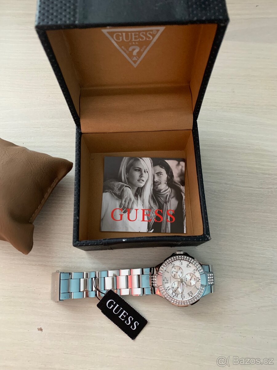 Luxusní dámské hodinky Guess – nové, originál, krabička - 4