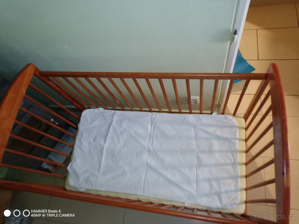 Dětská postýlka - SUPER STAV - 4