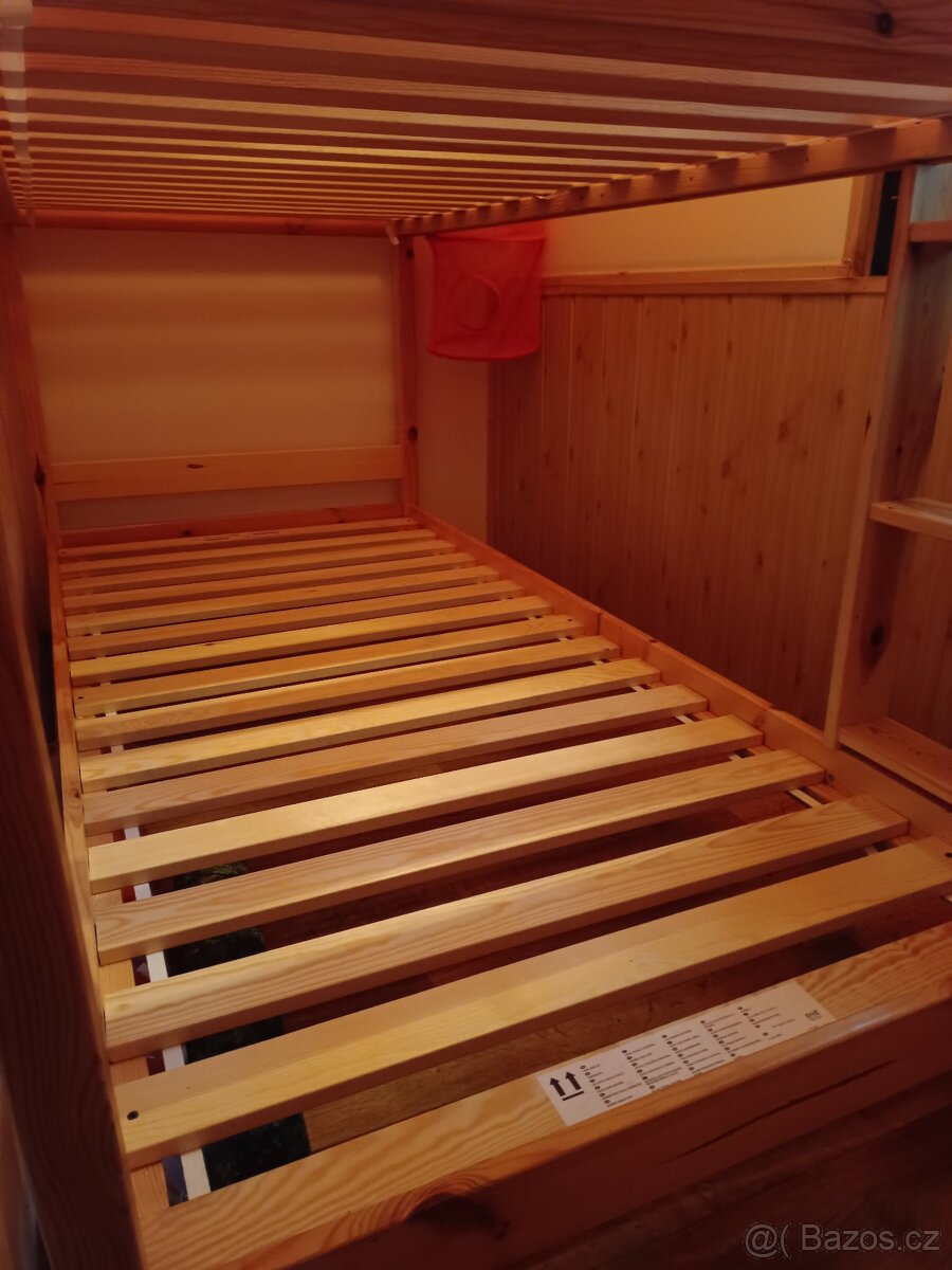 IKEA palanda 90x200 + matrace - 4