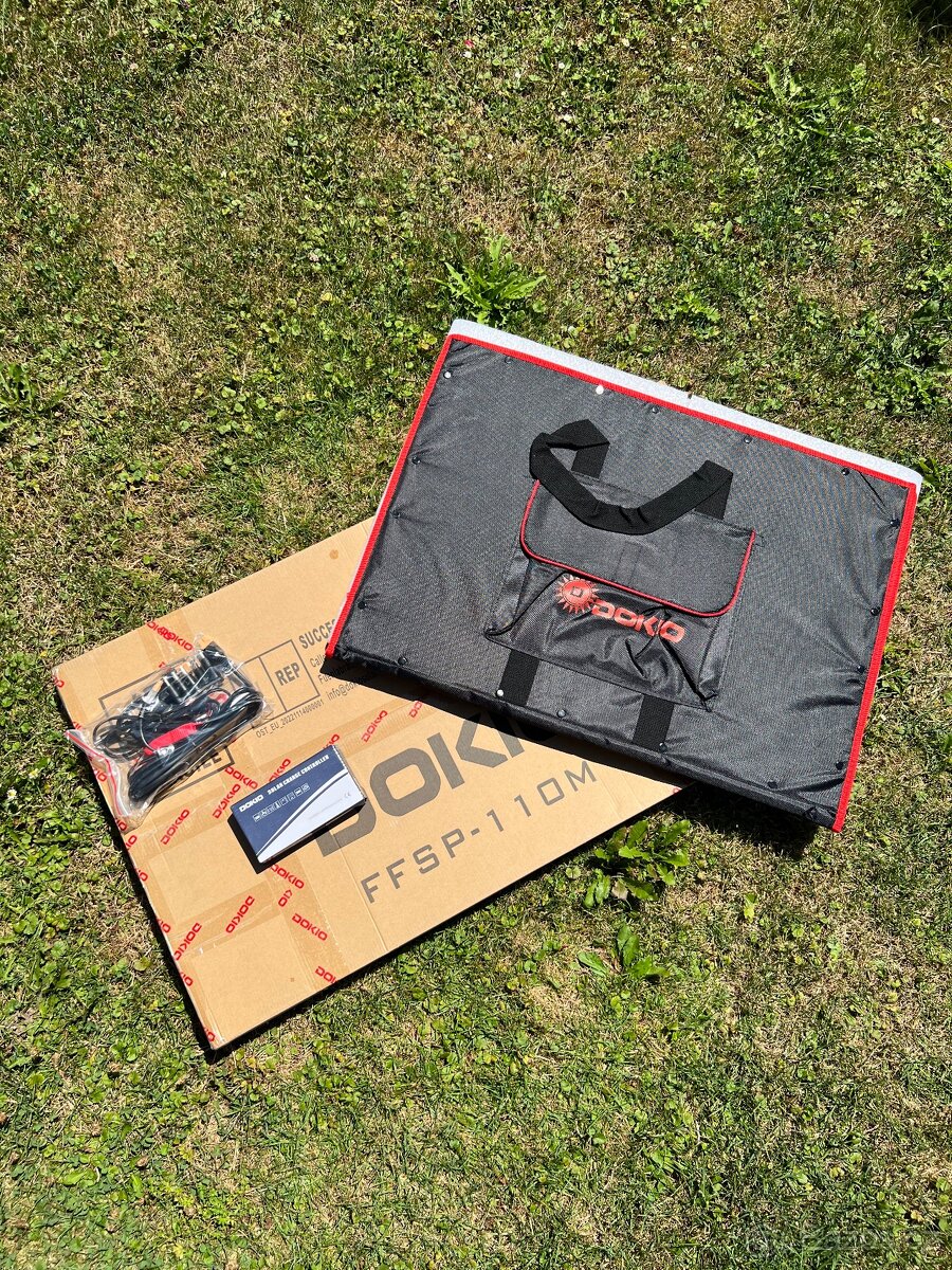 Solární panel 100W s měničem napětí - 4