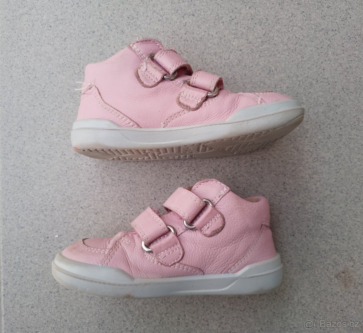 Barefoot kotníkové boty Superfit Superfree Nappa Rosa vel. 2 - 4