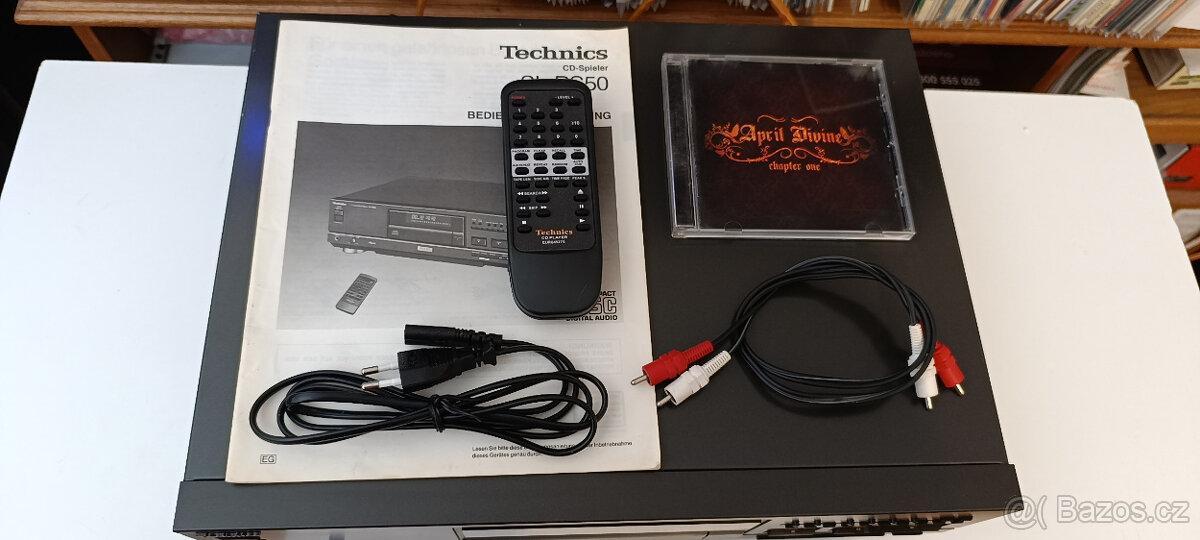 TECHNICS SL-PS50 Stereo CD Player + Příslušenství - 4
