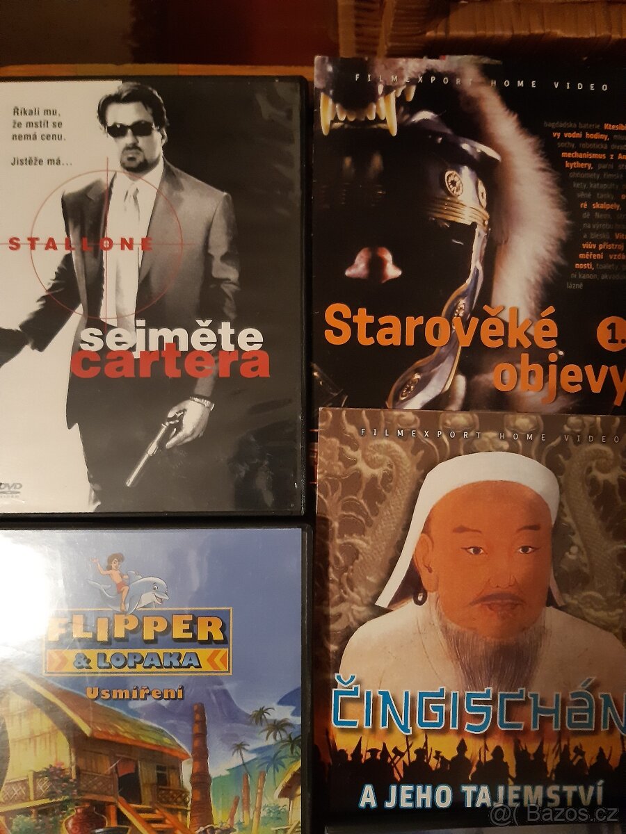 DVD filmy, CD hudba 27 ks originály - 4