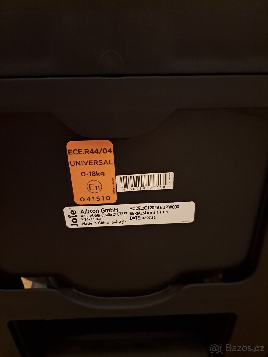 Joie Steadi Dark Pewter 0-18kg - 4