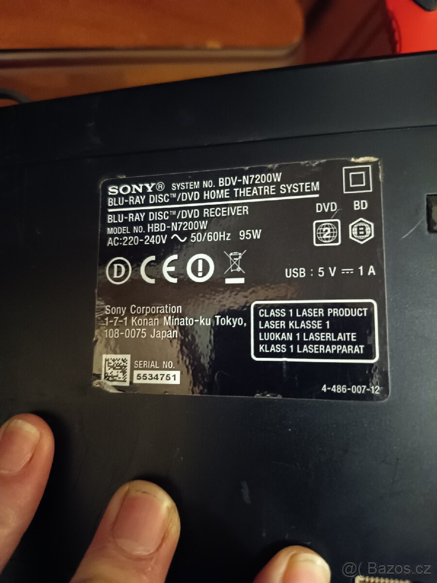 SONY domácí kino + repro + subwoofer - 4