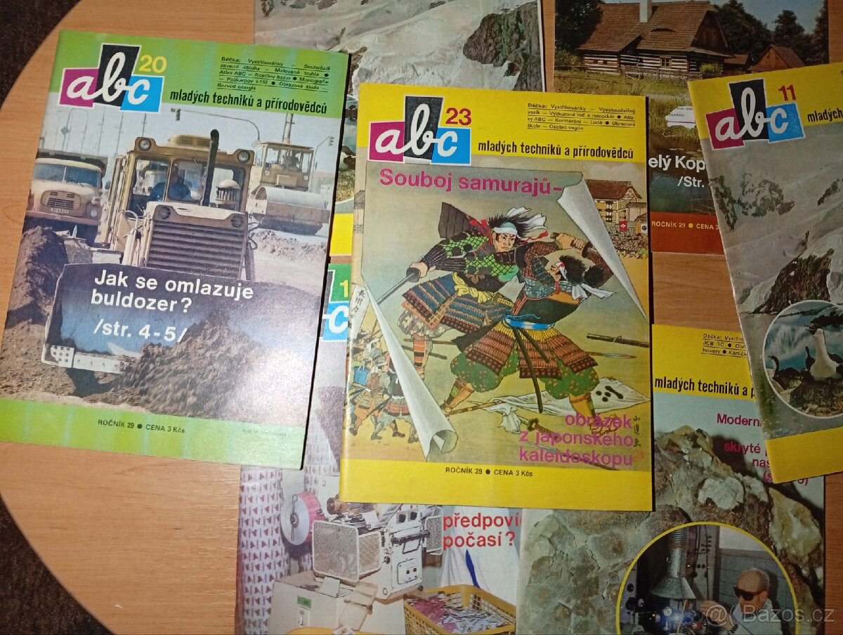 Retro sběratelský časopis ABC Uloženka - 4