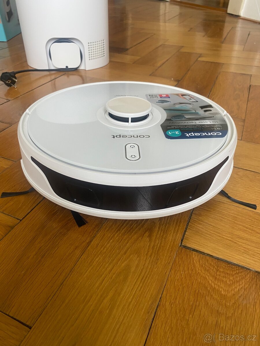 robotický vysavač Concept VR3450 2v1 PERFECT CLEAN Laser 3D - 4
