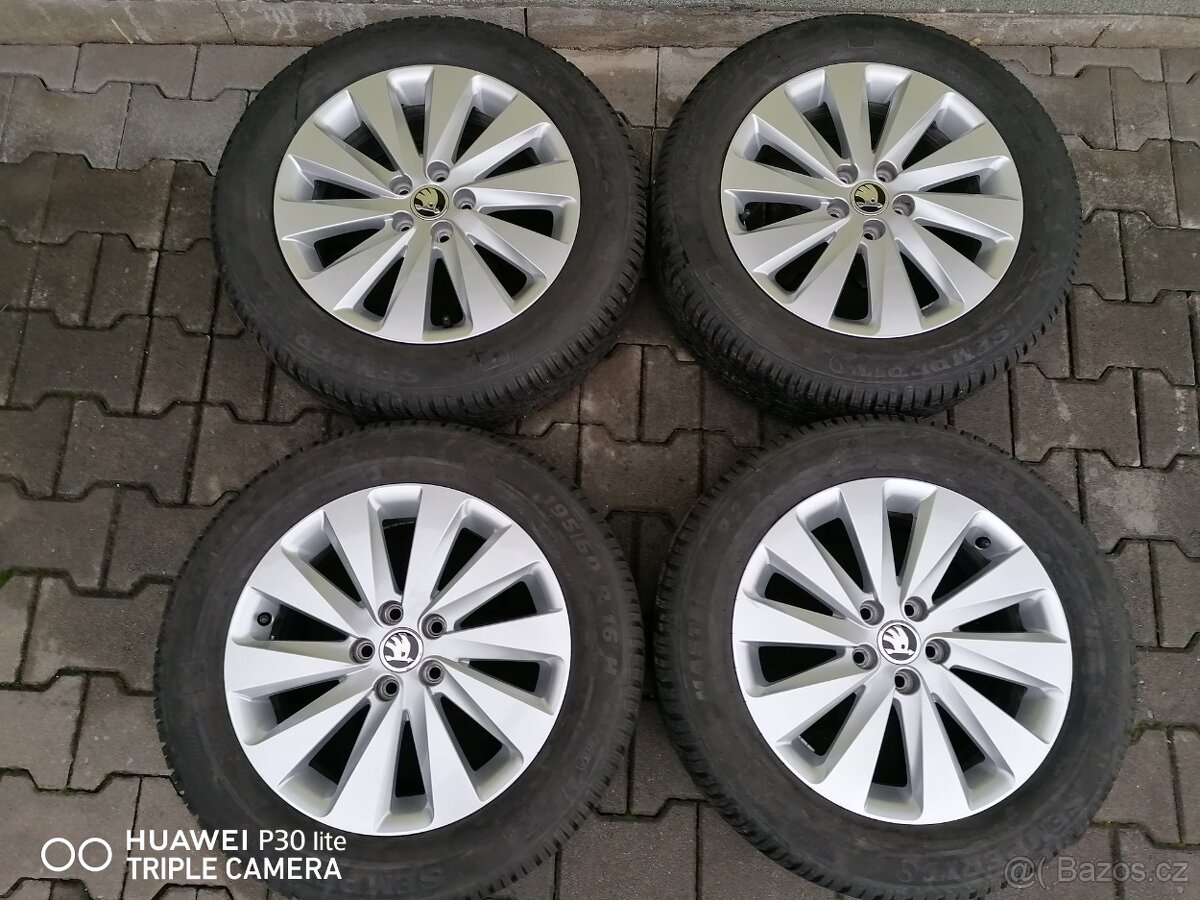 5x100 16 6J ET45 orig.Seat Arona,Kamiq,T-cross vč. zim pneu - 4