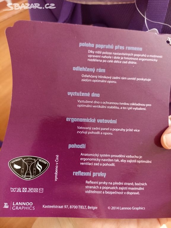 Prodám novou školní tašku/ batoh - 4