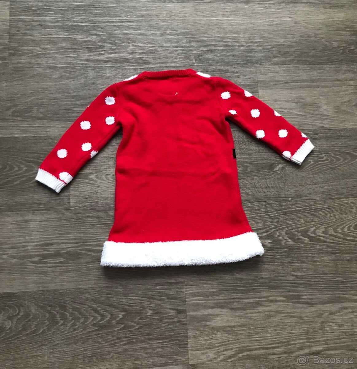 Vánoční šaty, vel. 80/86 - 4
