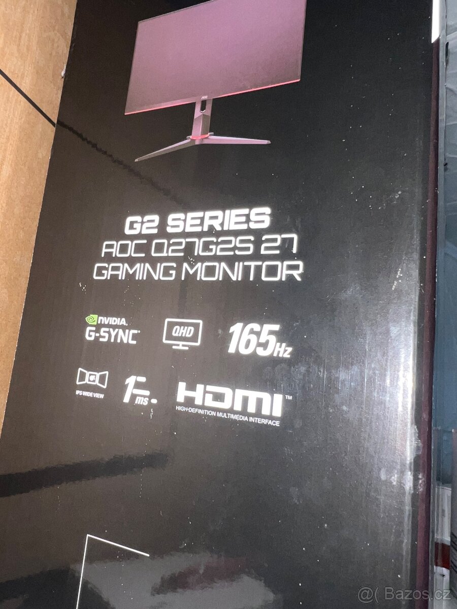 Prodám 27″ herní monitor AOC Q27G2S/EU - 4