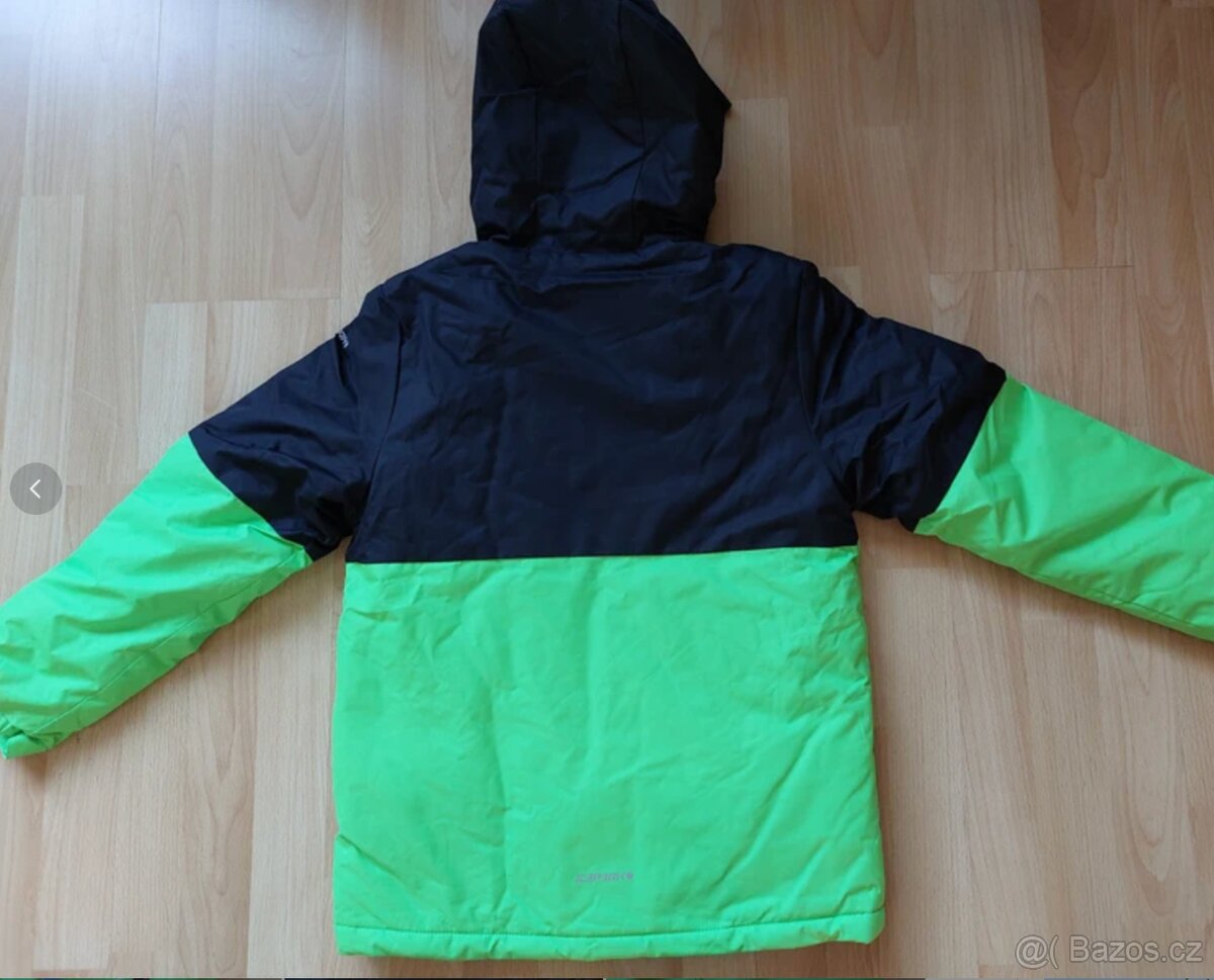 Nová rostoucí zimní lyžařská bunda Icepeak, 146/152, neon - 4