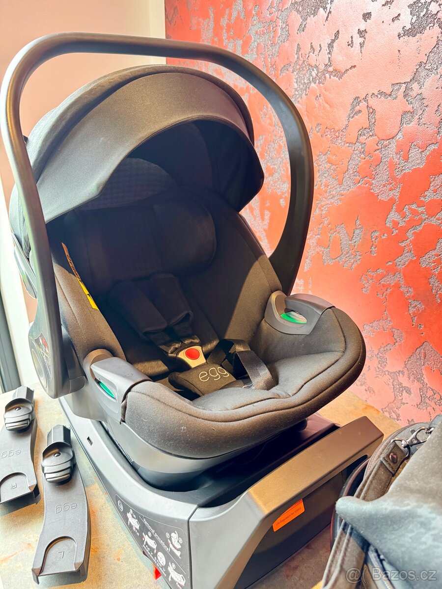 Kočárek EGG 3 – Houndstooth Black, 8v1, model 2024 - 4