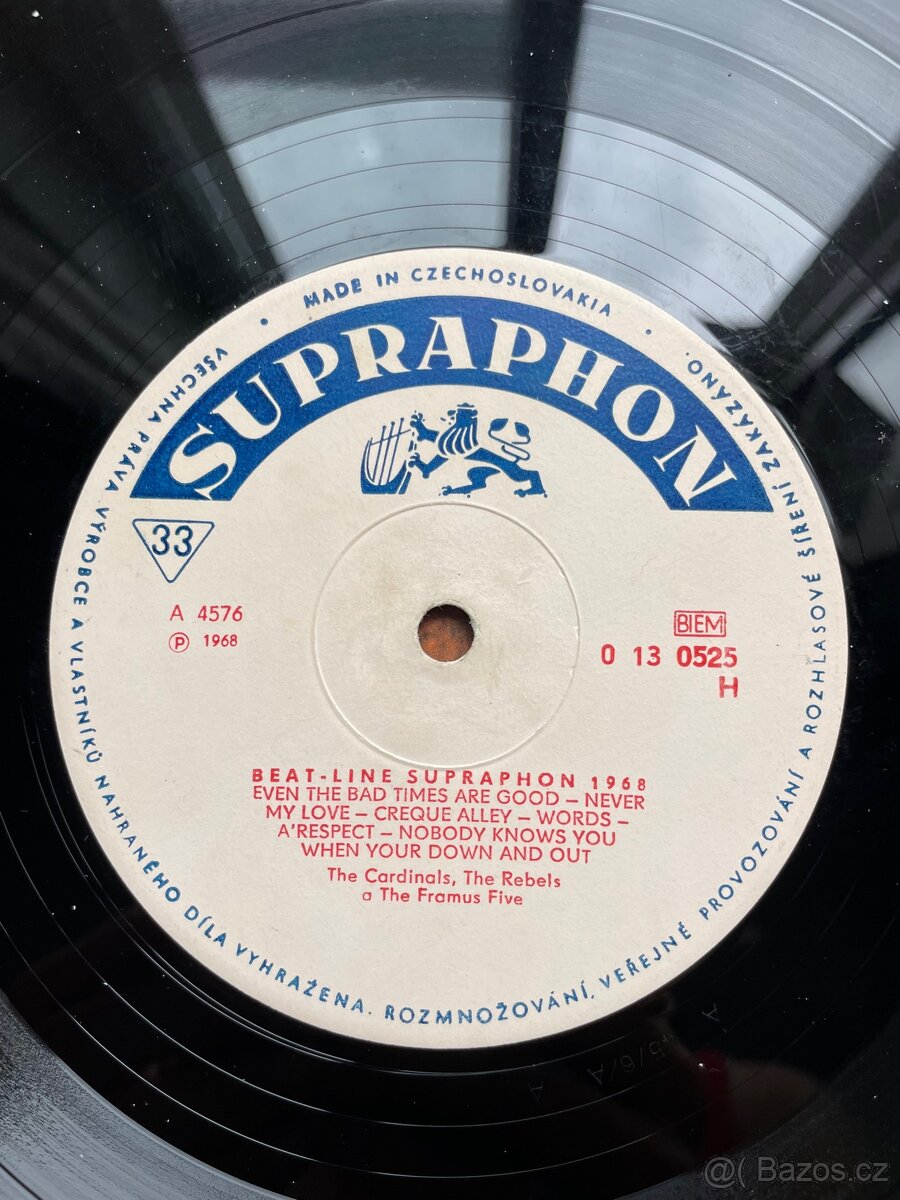 BEAT-LINE Supraphon 1968 LP - 4