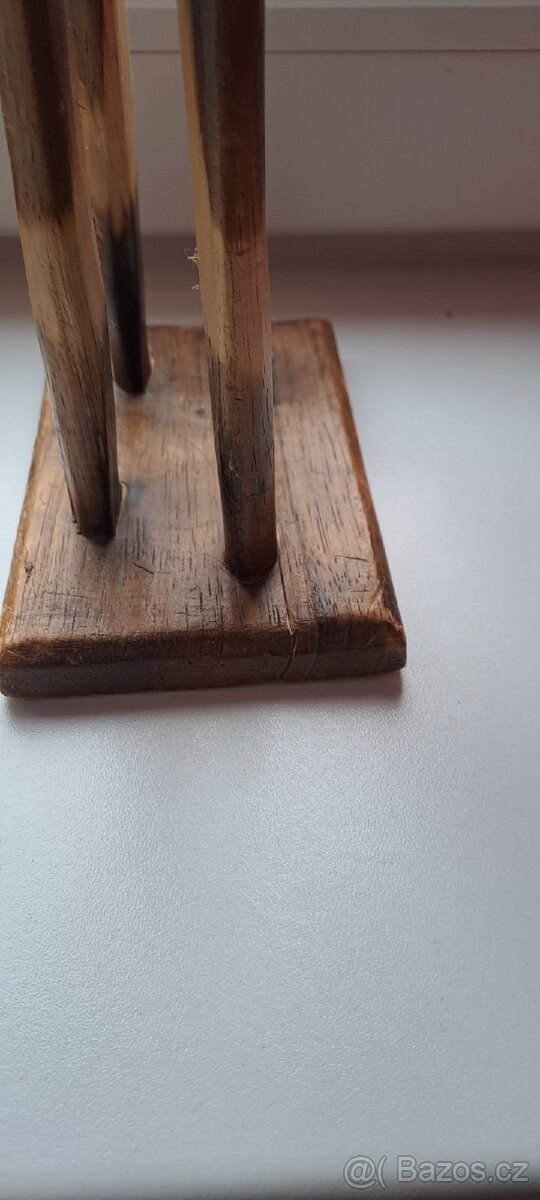 Žirafa - dřevěné dekorace - 4