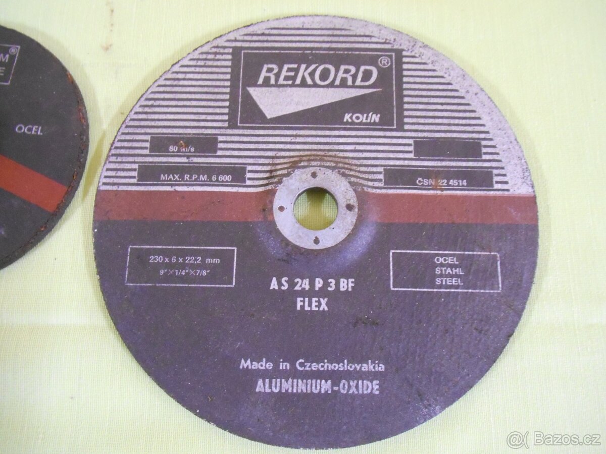 Brusné kotouče 230,178,150 - 4