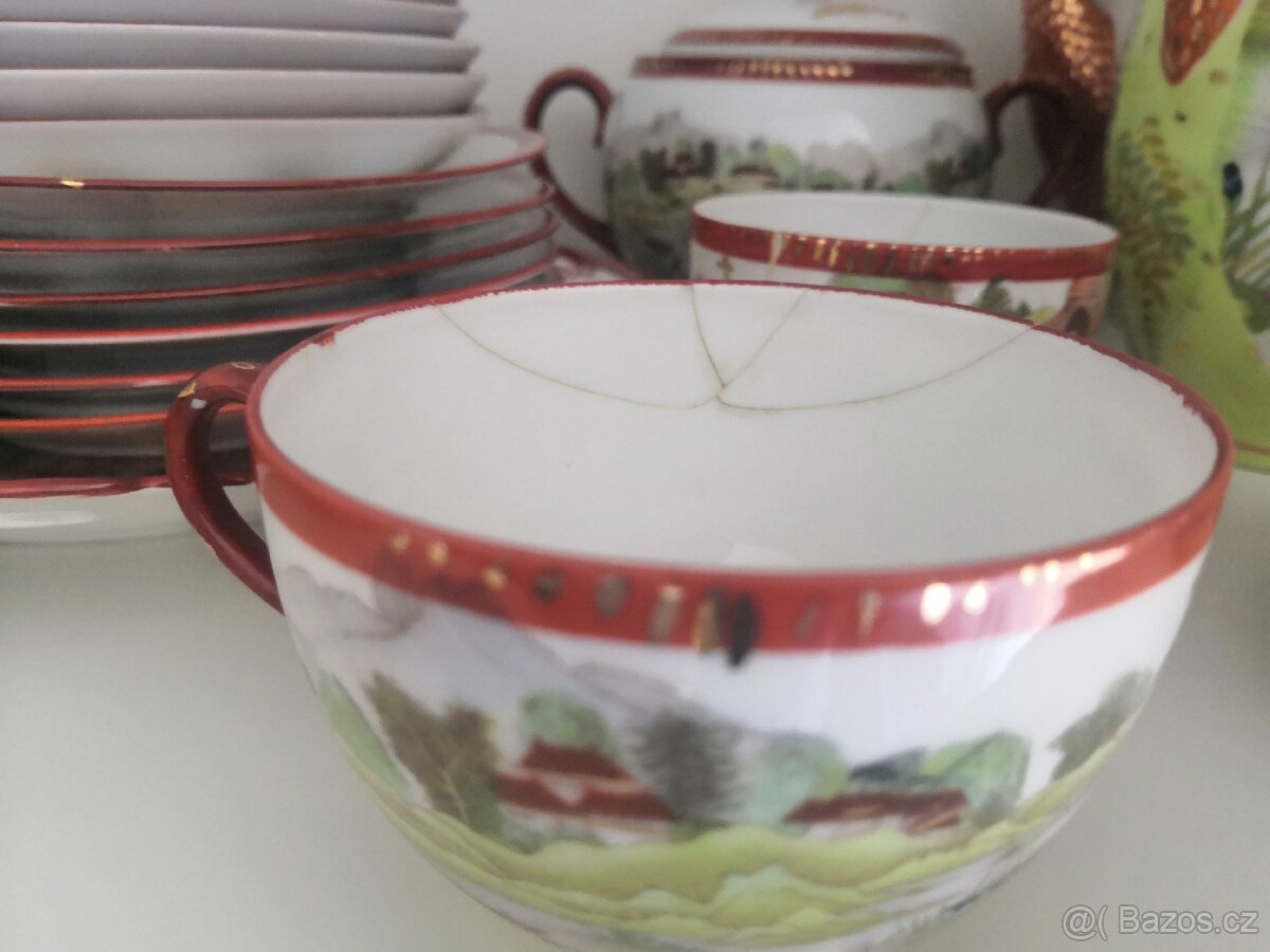 Starý Čínský porcelánový servis. - 4