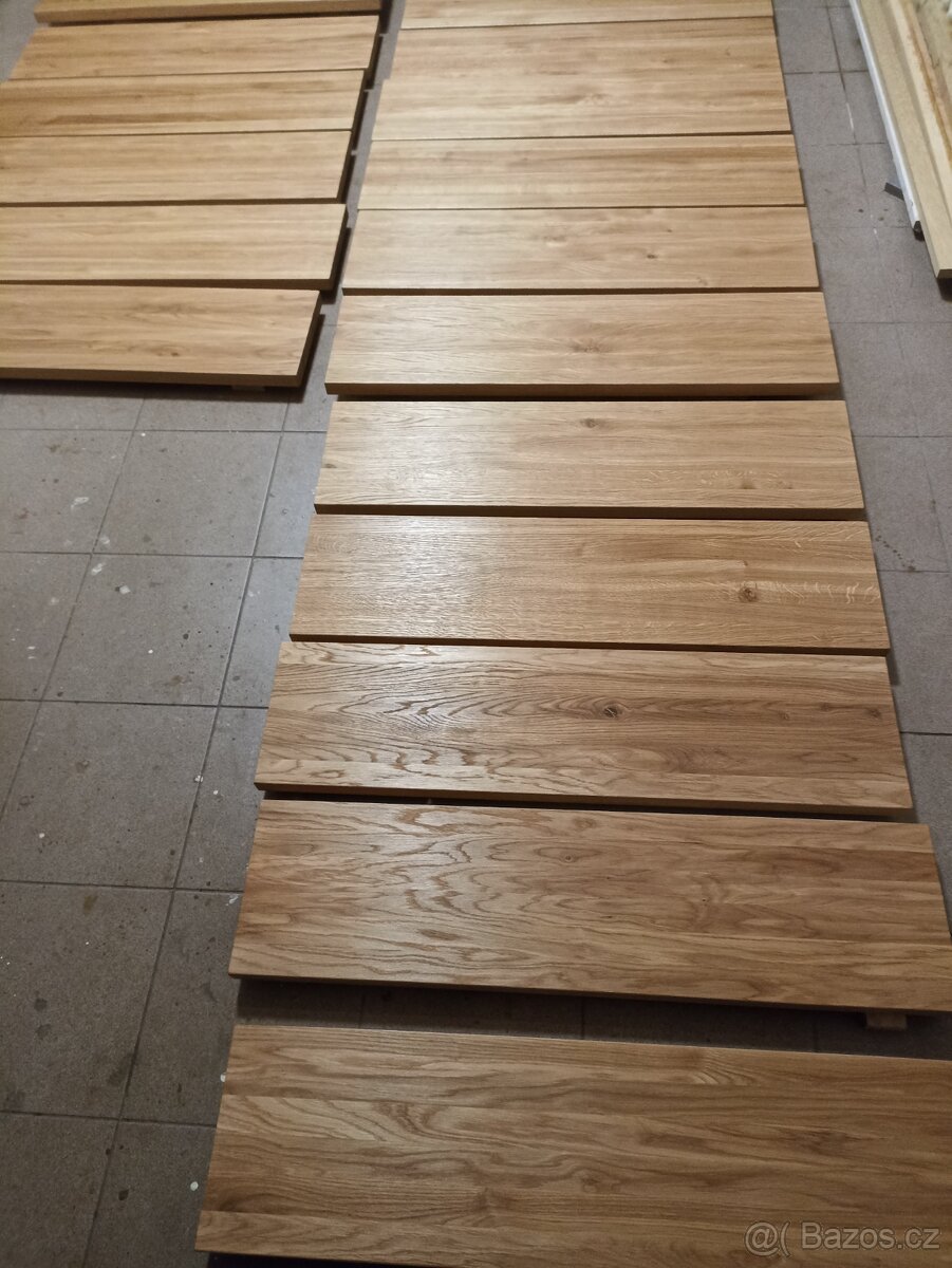 Dubové, jasanové schodnice nášlapy - 4