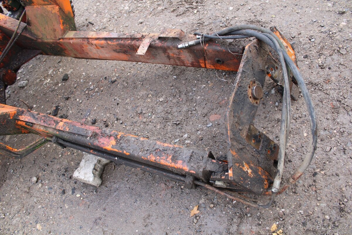 Zetor 7211 čelní nakladač ln 7211 lopata deska s vidlemi - 4