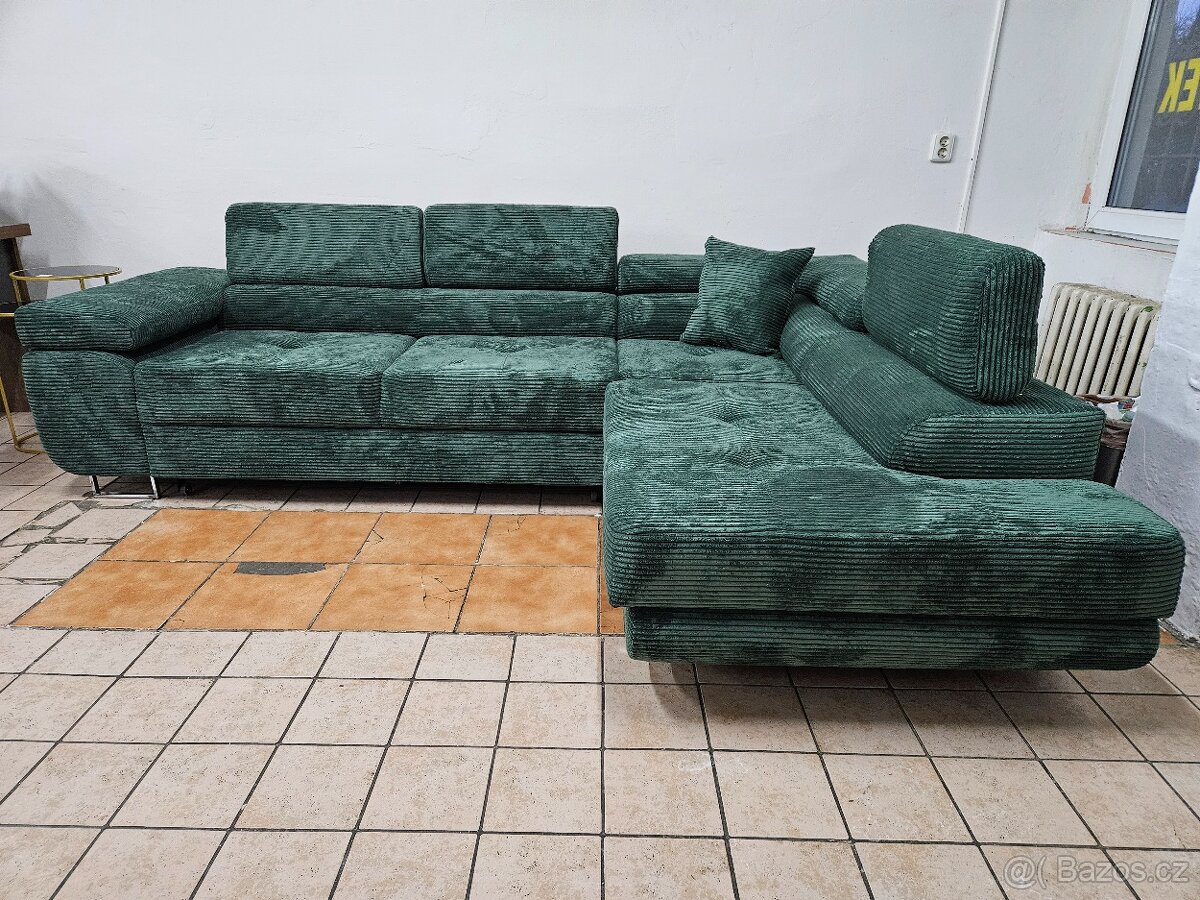 ROHOVÁ SEDACÍ SOUPRAVA- ROZKLÁDACÍ - 4