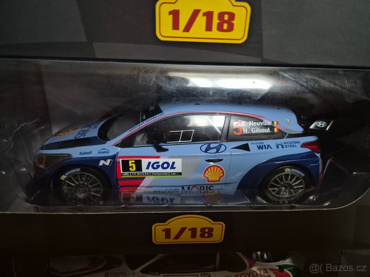 Rally modely 1:18 , ceny u foto.Toyota,mitsubishi,ford.. - 4