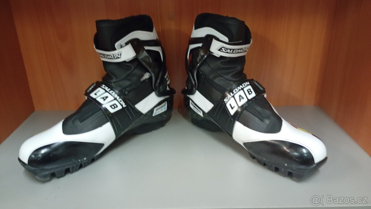 Boty na běžky SALOMON S-LAB SKATE černé SNS PILOT. 46 - 4