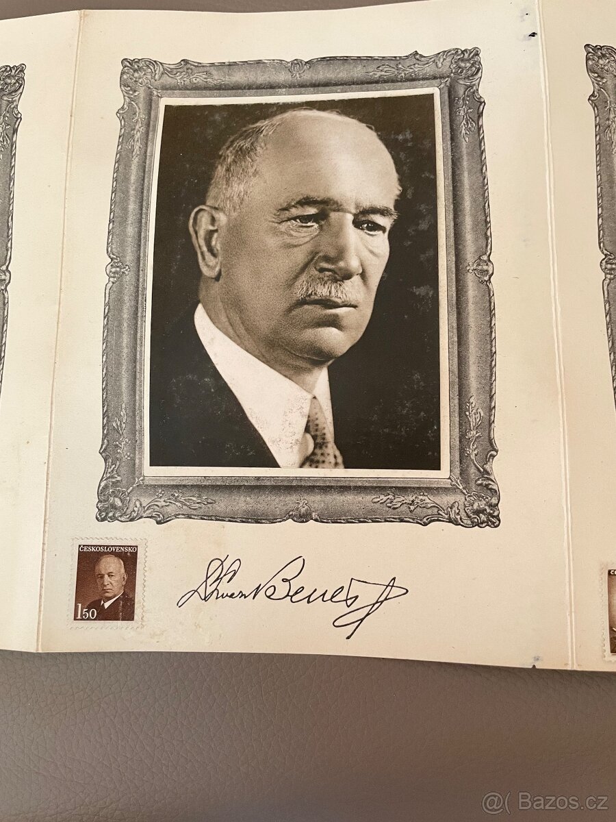 Pamětní list ke skonu Dr.Edvarda Beneše - 4