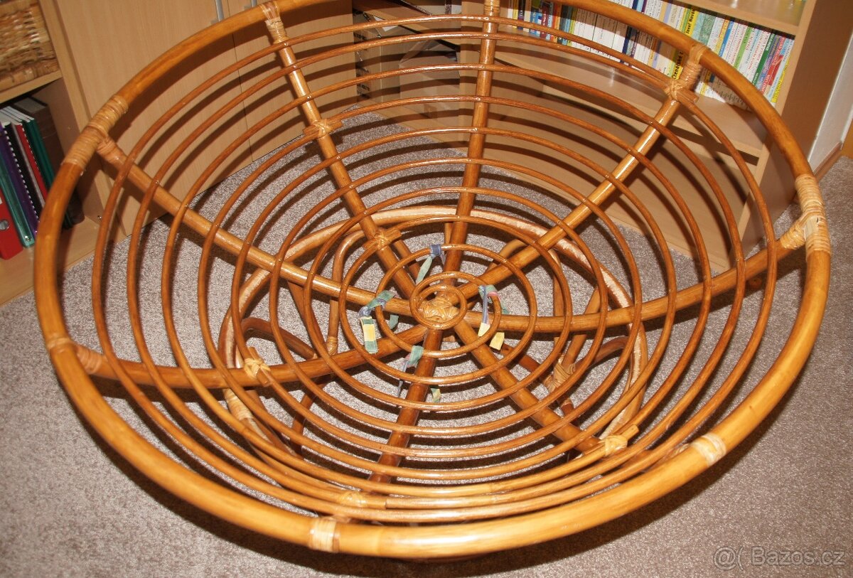 Ratanové křeslo - papasan - 4